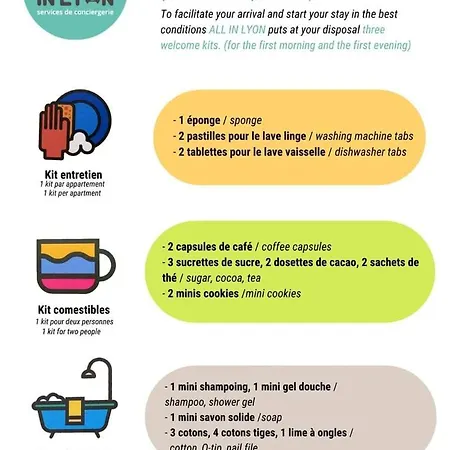 All In Lyon | Studio Du Temple Des Jacobins 아파트 리옹